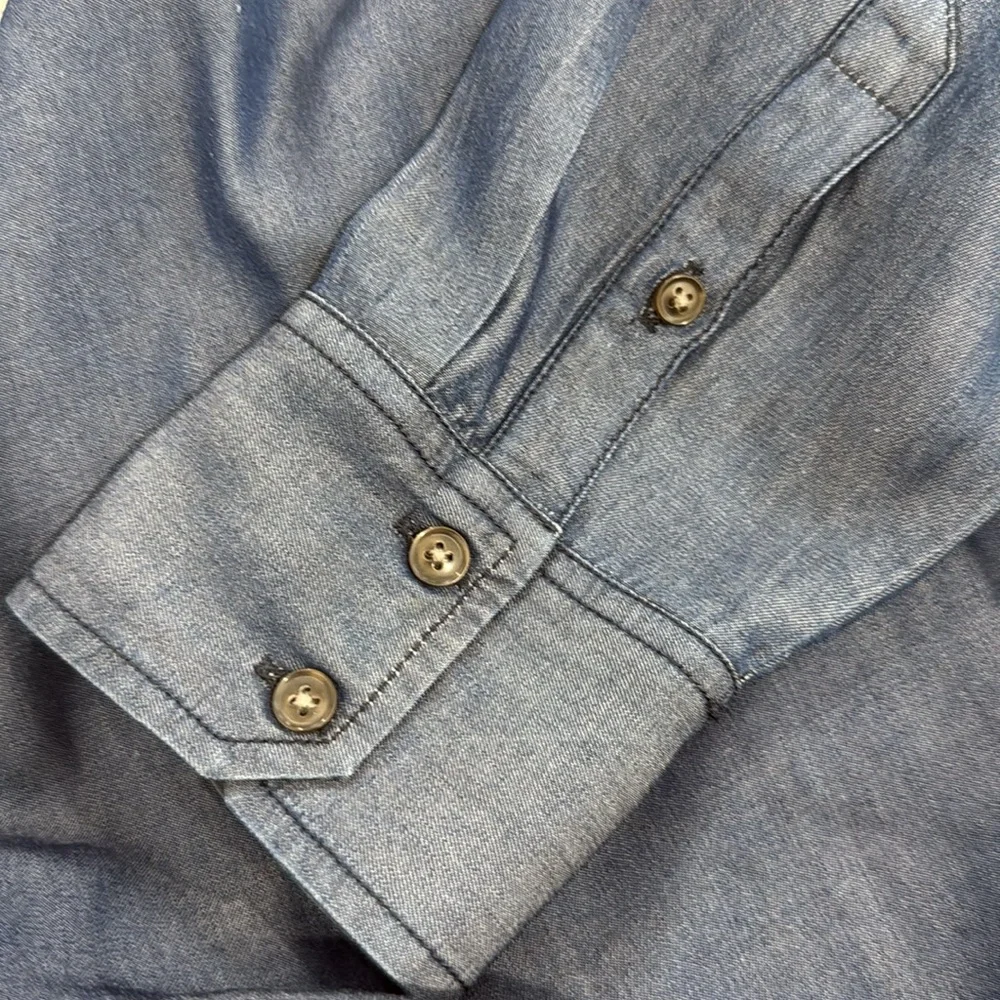 Banana Republic Parker Blue button down Oversized Shirt (read description)